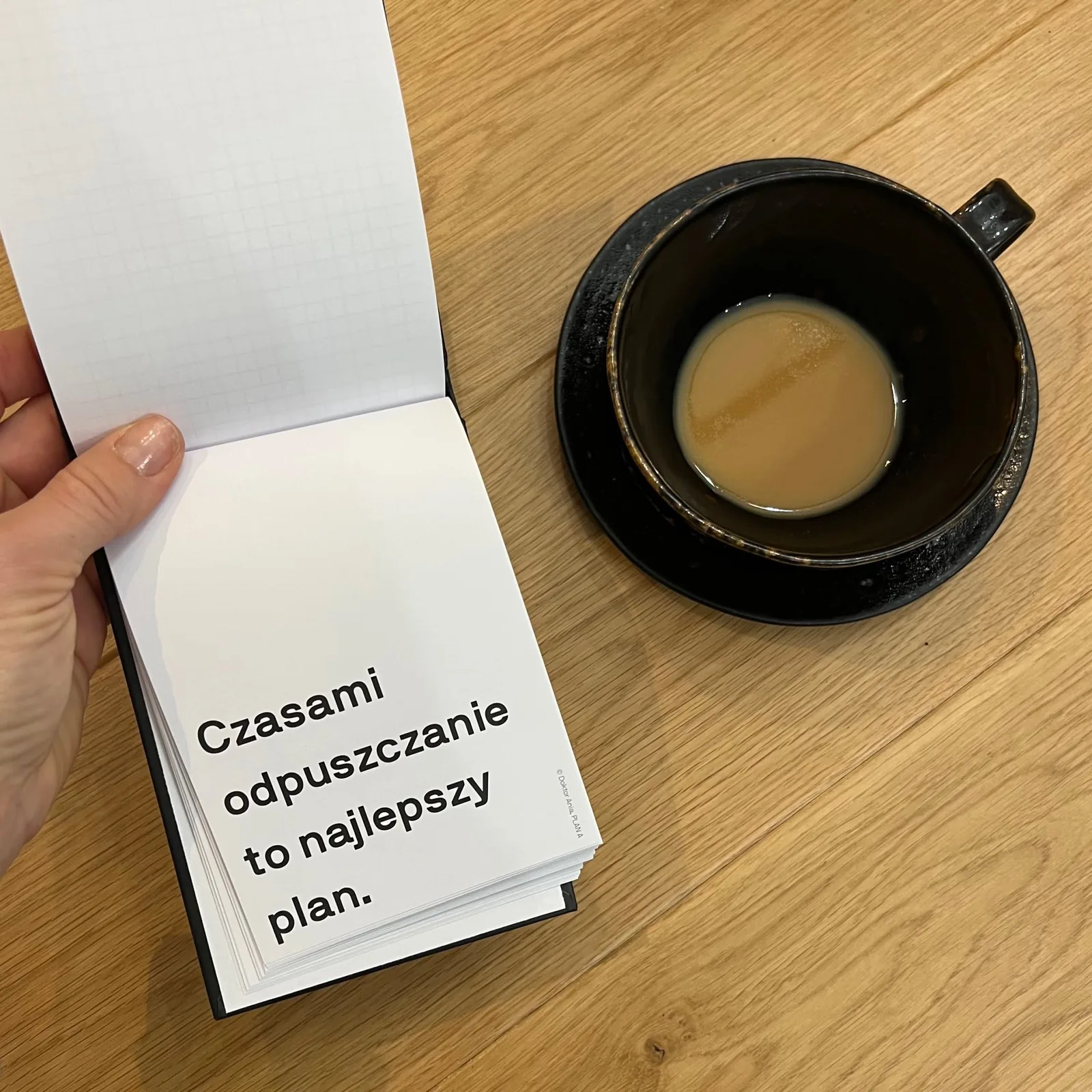 „Plan A”, zdjęcie ze środka