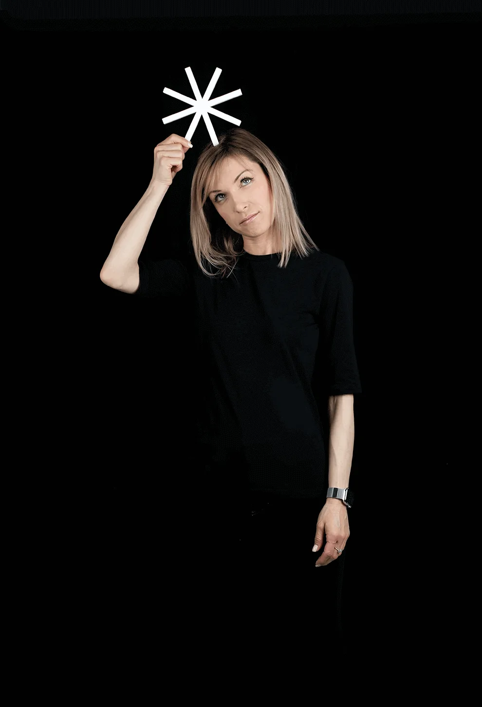 Dr Anna Makowska z gwiazdką nad głową